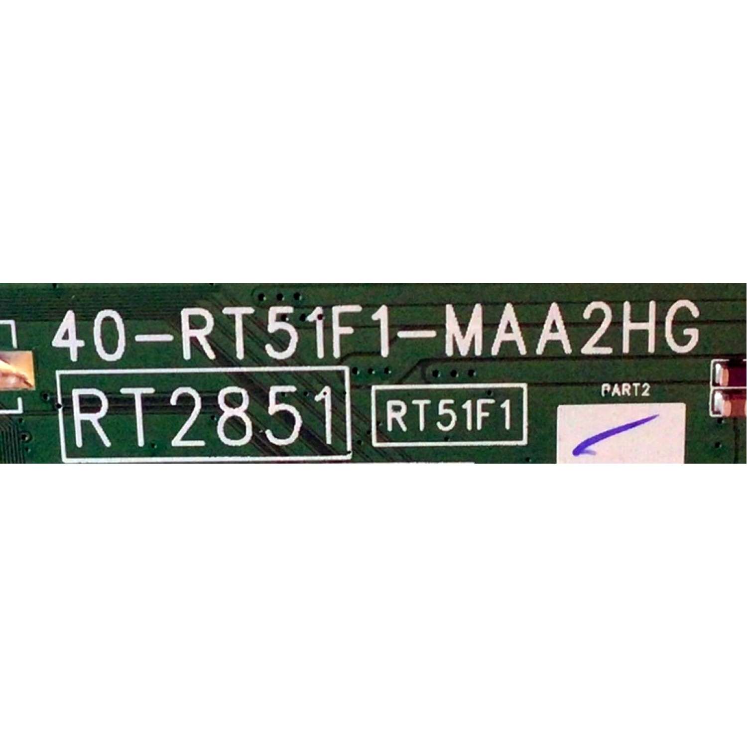 MAIN ORIGINAL PARA TV TCL HD ANDROID TV / NUMERO DE PARTE 08-RT51F07-MA200AA / 40-RT51F1-MAA2HG / 08-RT51F07-MA300AA / RT2851 / RT51F1 / V8-R851T10-LF / PANEL LVW32NDEL CJ9W35 V1 / MODELO 32S330 - Imagen 3